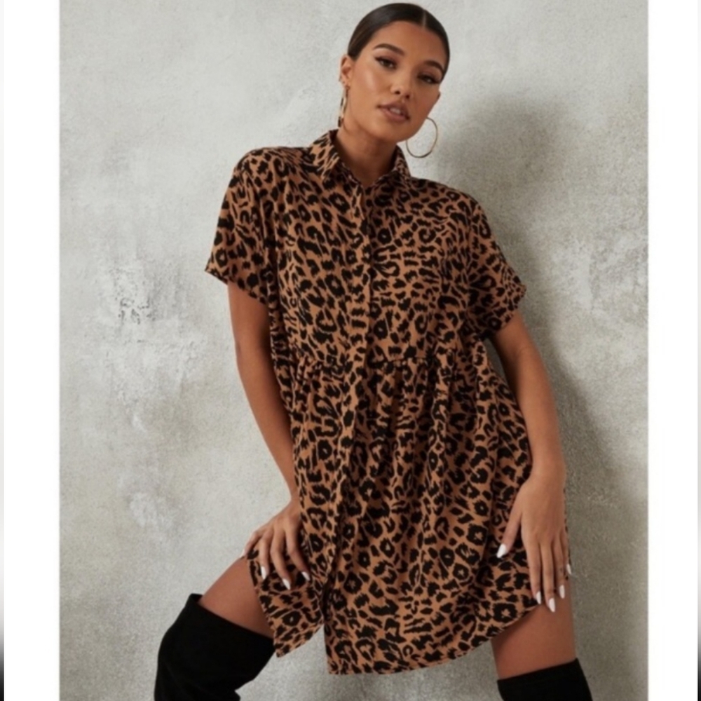 Missguided Smock Dress